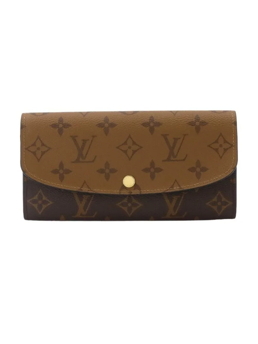 Louis Vuitton Monogram Reverse Portefeuille Emily Wallet Bifold